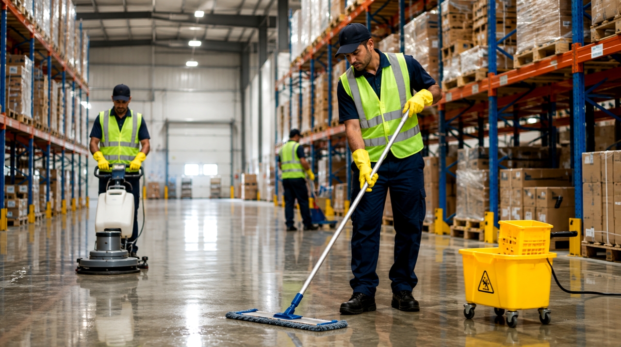 Heavy-Duty Warehouse & Industrial Cleaning Services