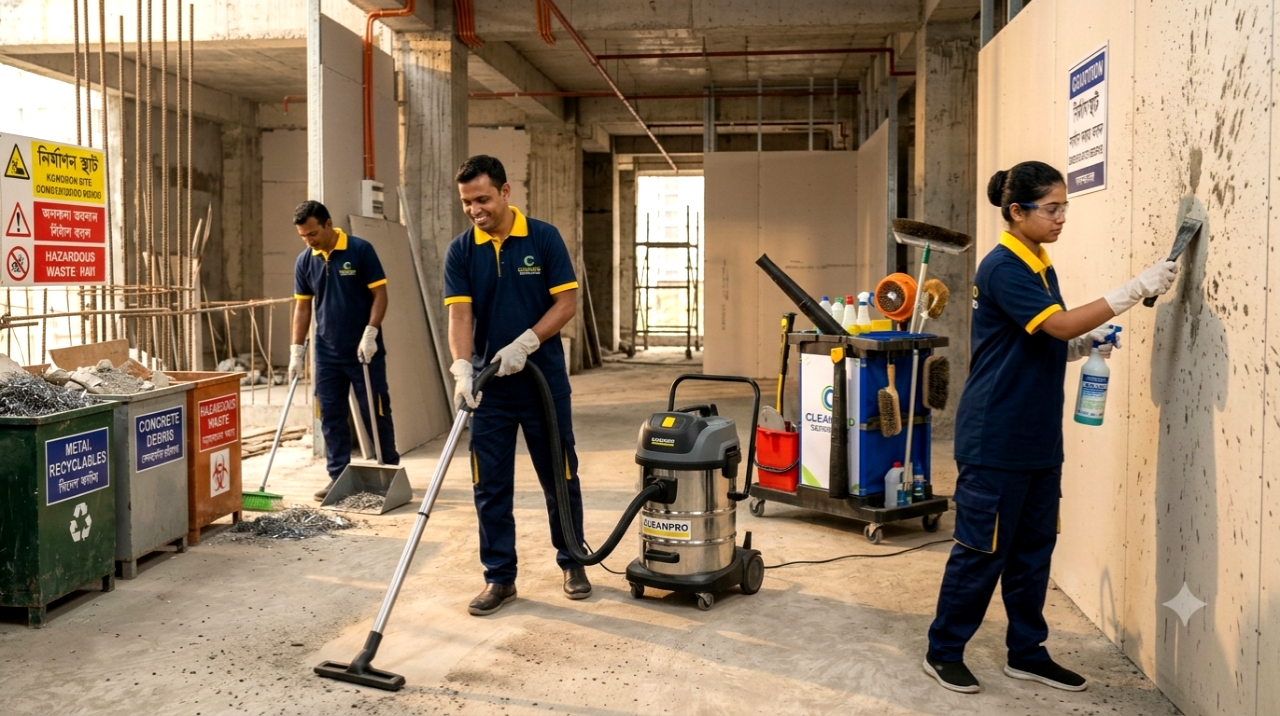 Post-Construction & Site Deep Cleaning Services